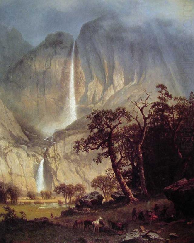 Albert Bierstadt The Yosemite Fall china oil painting image